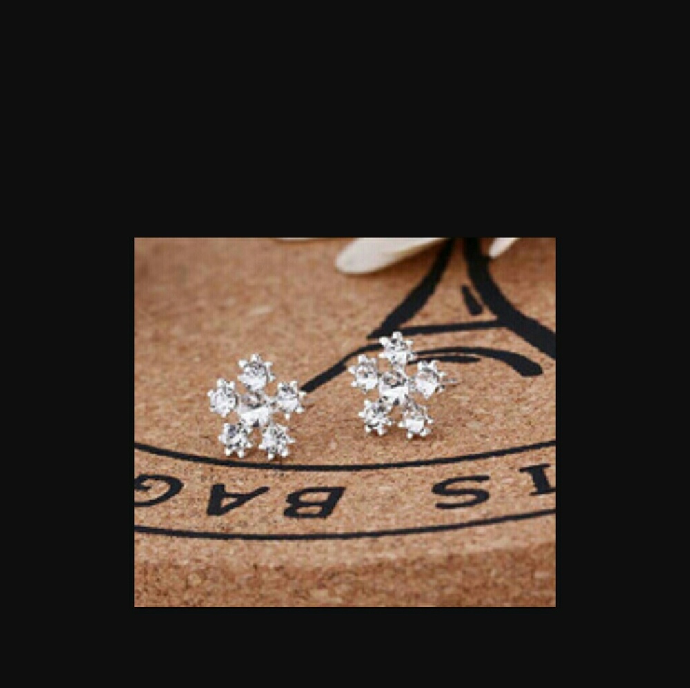 FLOWER SPARKLE EARINGS